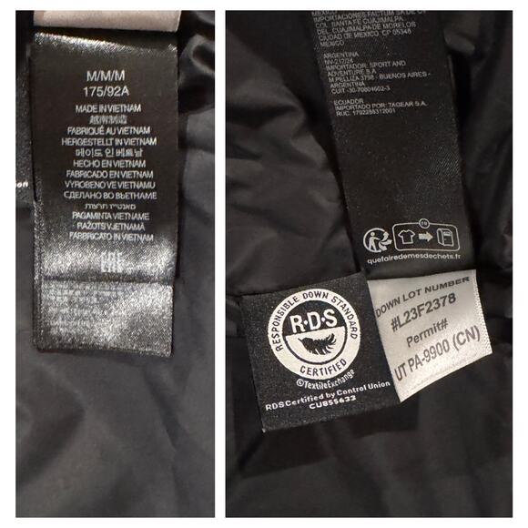 Marmot Fordham Waterproof 700 Fill Power Down Puffer Jacket Size Medium - Picture 13 of 15